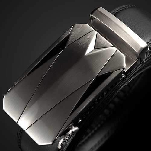 125CM Men Dress Belt Genuine Leather 36mm Wide Business Belt
