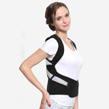 Solid Stretchable Back Corrector Provide Clavicle Shoulder