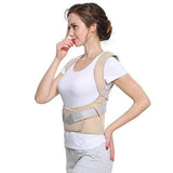 Solid Stretchable Back Corrector Provide Clavicle Shoulder