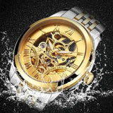 DEFFRUN DM0001 Roman Number 3D Dial Case Men Watch