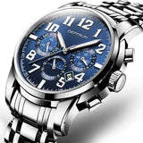 DEFFRUN DM0004 Calendar Steel Automatic Mechanical Watch