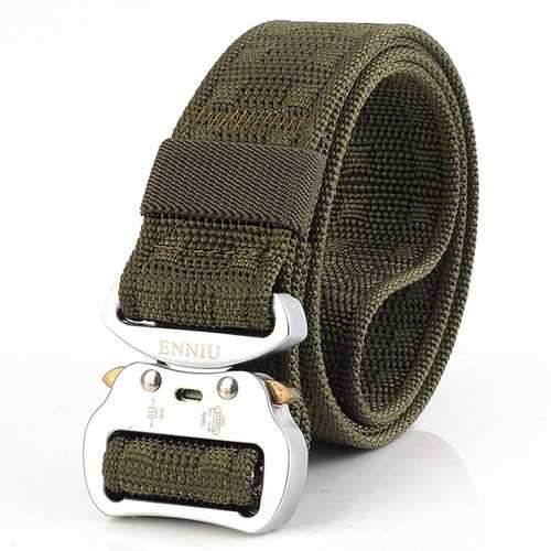 125CM Mens Nylon Tactical Adjustable Combat Belt