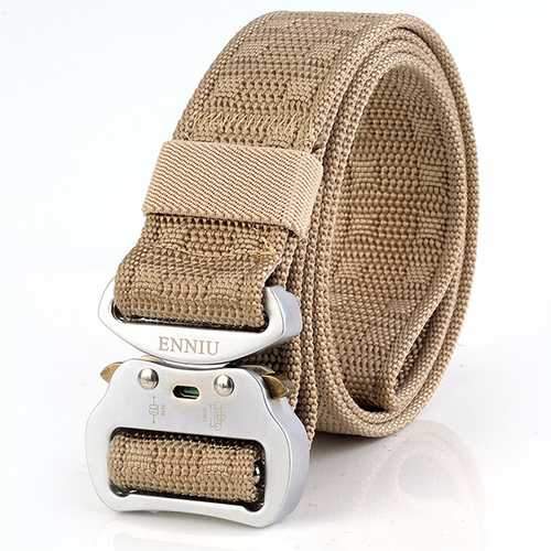 125CM Mens Nylon Tactical Adjustable Combat Belt