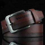Leather Printting Belt Leisure Jeans Waistband