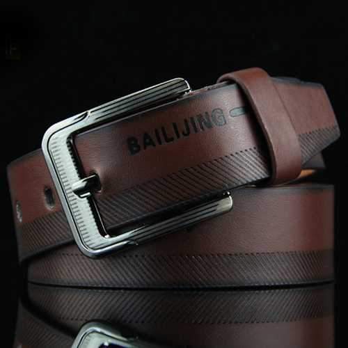 Leather Printting Belt Leisure Jeans Waistband