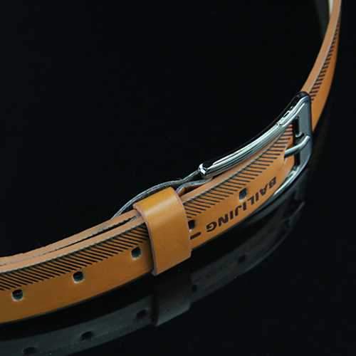 Leather Printting Belt Leisure Jeans Waistband