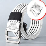 Men Waist Strap Outdoor Slider Buckle Belts