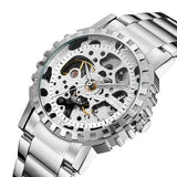 OUYAWEI YW1401_B Stainless Steel Self-Wind Mechanical Watch