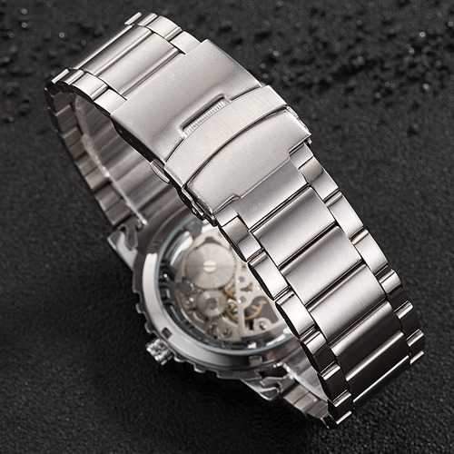 OUYAWEI YW1401_B Stainless Steel Self-Wind Mechanical Watch