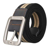 Men's Business Alloy Buckle Woven Stretch Belt