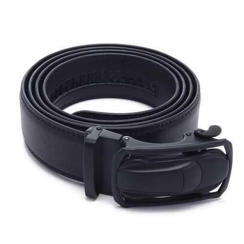 125 CM Mens Leather Business Belt Classic Waistband