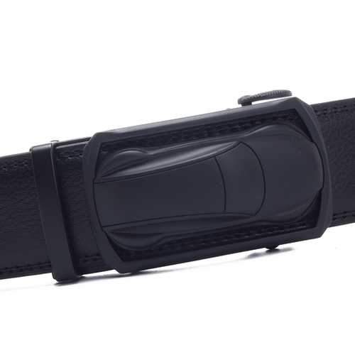 125 CM Mens Leather Business Belt Classic Waistband