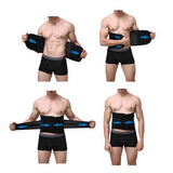 Mens Elasticity Waist Belly Belt Fitness Body Shaper