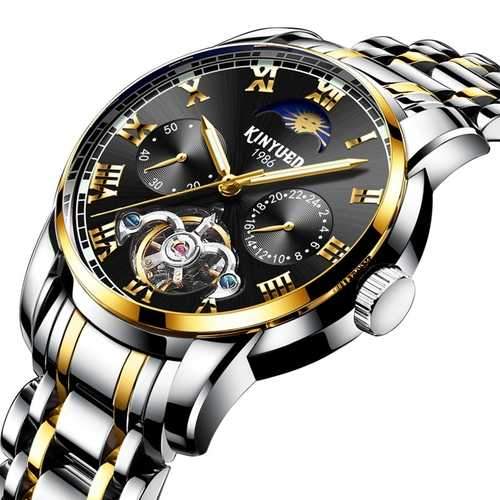 KINYUED JYD-J028 All Steel Band Automatic Mechanical Watch