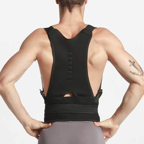 Unisex Posture Corrector Adjustable Protector Waist Strap