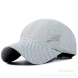 Mens Summer Strapback Dad Hats Sport Quick Dry Baseball Caps
