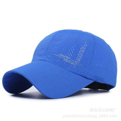 Mens Summer Strapback Dad Hats Sport Quick Dry Baseball Caps