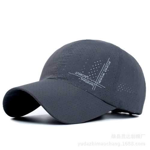 Mens Summer Strapback Dad Hats Sport Quick Dry Baseball Caps