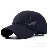 Mens Summer Strapback Dad Hats Sport Quick Dry Baseball Caps