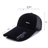 Mens Summer Mesh Strapback Dad Hats Snapback Baseball Caps