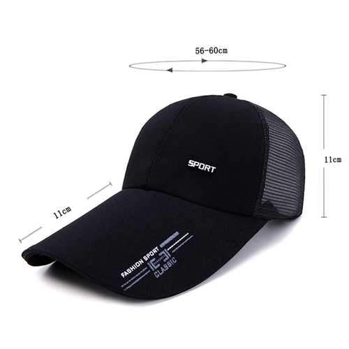 Mens Summer Mesh Strapback Dad Hats Snapback Baseball Caps