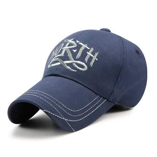 Summer Embroidered Adjustable Baseball Cap Bill Dad Hats