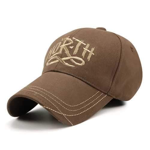 Summer Embroidered Adjustable Baseball Cap Bill Dad Hats