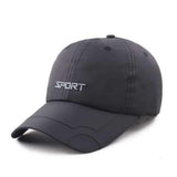 Men Women Summer Plain Breathable Quick Dry Hat