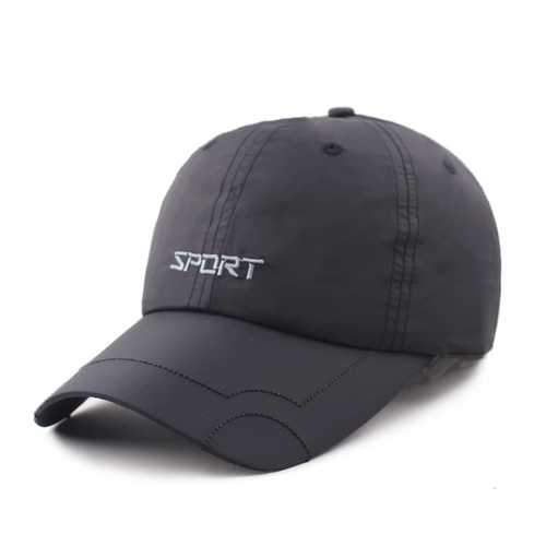Men Women Summer Plain Breathable Quick Dry Hat