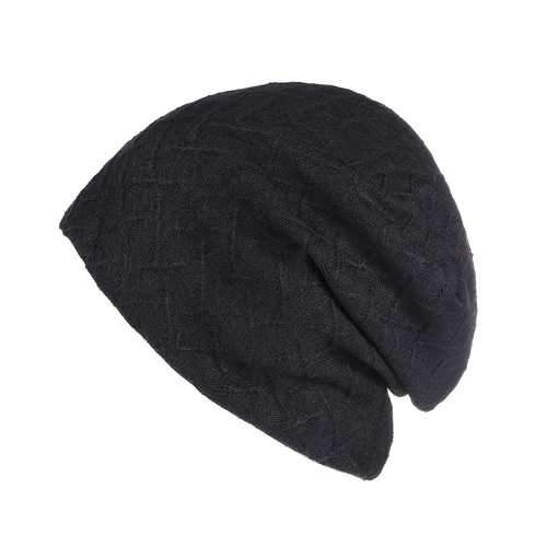 Mens Womens Vintage Cotton Double Layers Beanie Caps