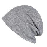 ens Womens Vogue Cotton Double Layers Beanie