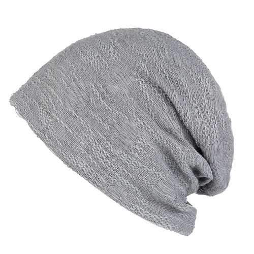 ens Womens Vogue Cotton Double Layers Beanie