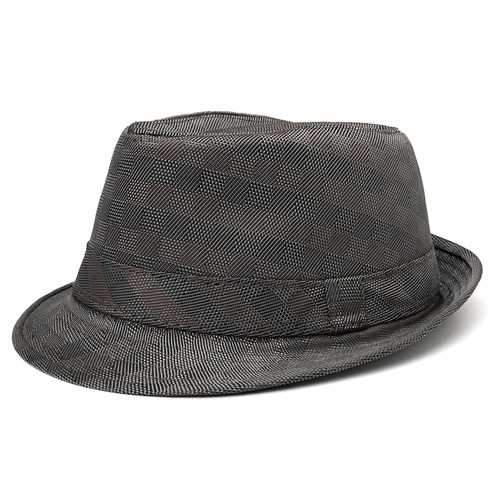 Mens Womens Classic Outdoor Canvas Plaid Jazz Hat