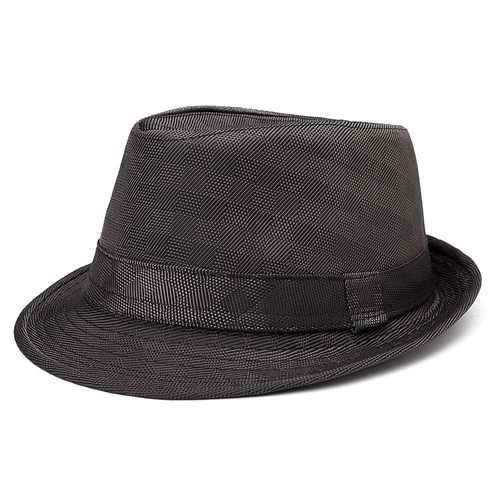 Mens Womens Classic Outdoor Canvas Plaid Jazz Hat