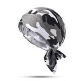 Wicking Camouflage Printting Cycling Headband Bandana Cap