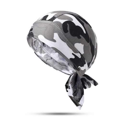 Wicking Camouflage Printting Cycling Headband Bandana Cap