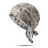 Wicking Camouflage Printting Cycling Headband Bandana Cap