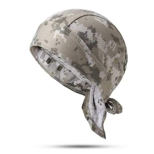 Wicking Camouflage Printting Cycling Headband Bandana Cap