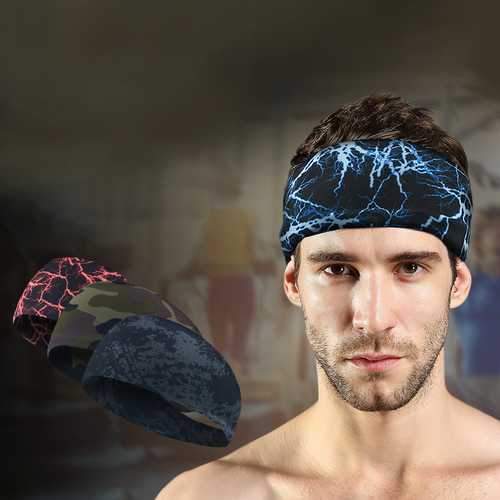 Men Women Fitness Sweat Multi-function Headband