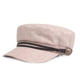 Men Women Linen Sunshade Military Army Cap