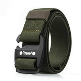 125CM Braided Elastic Weave Nylon Military Belts