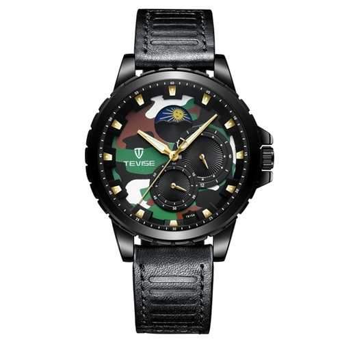 TEVISE T815 Military Calendar Automatic Mechanical Watch