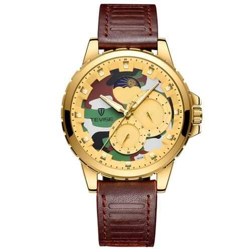 TEVISE T815 Military Calendar Automatic Mechanical Watch