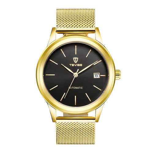TEVISE 9017 Date Display Automatic Mechanical Watch