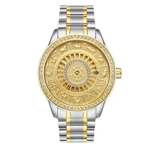 TEVISE 9055G  Animal Dial Display Automatic Mechanical Watch