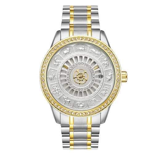TEVISE 9055G  Animal Dial Display Automatic Mechanical Watch