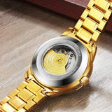 TEVISE 9055G  Animal Dial Display Automatic Mechanical Watch