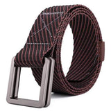 125CM Nylon Stripe Military Belts Weave Tactical Belt