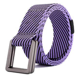 125CM Nylon Stripe Military Belts Weave Tactical Belt
