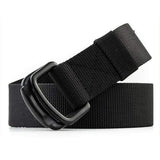 Men Casual Metal Buckle Nylon Belt